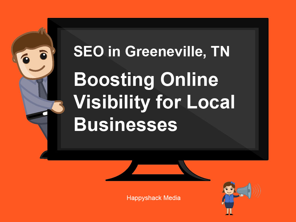 Vector image of SEO in Greeneville TN small businesses